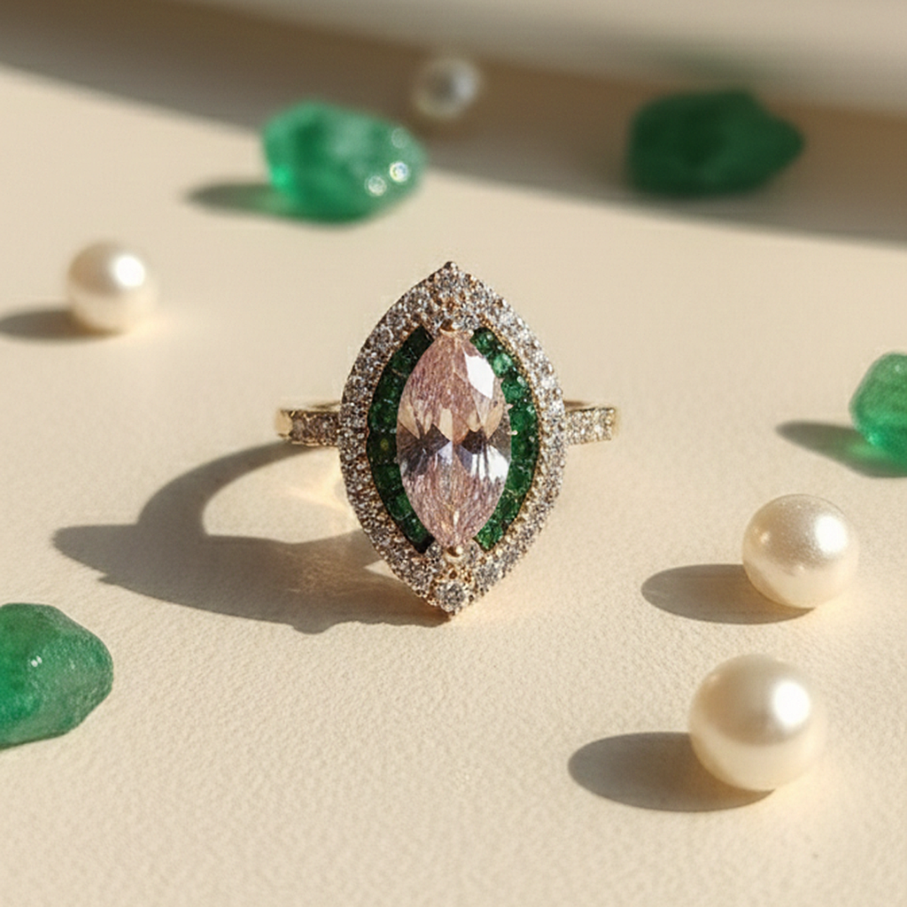 Blush Empress ring
