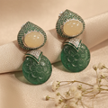 Emerald Bloom Earrings