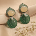 Emerald Bloom Earrings