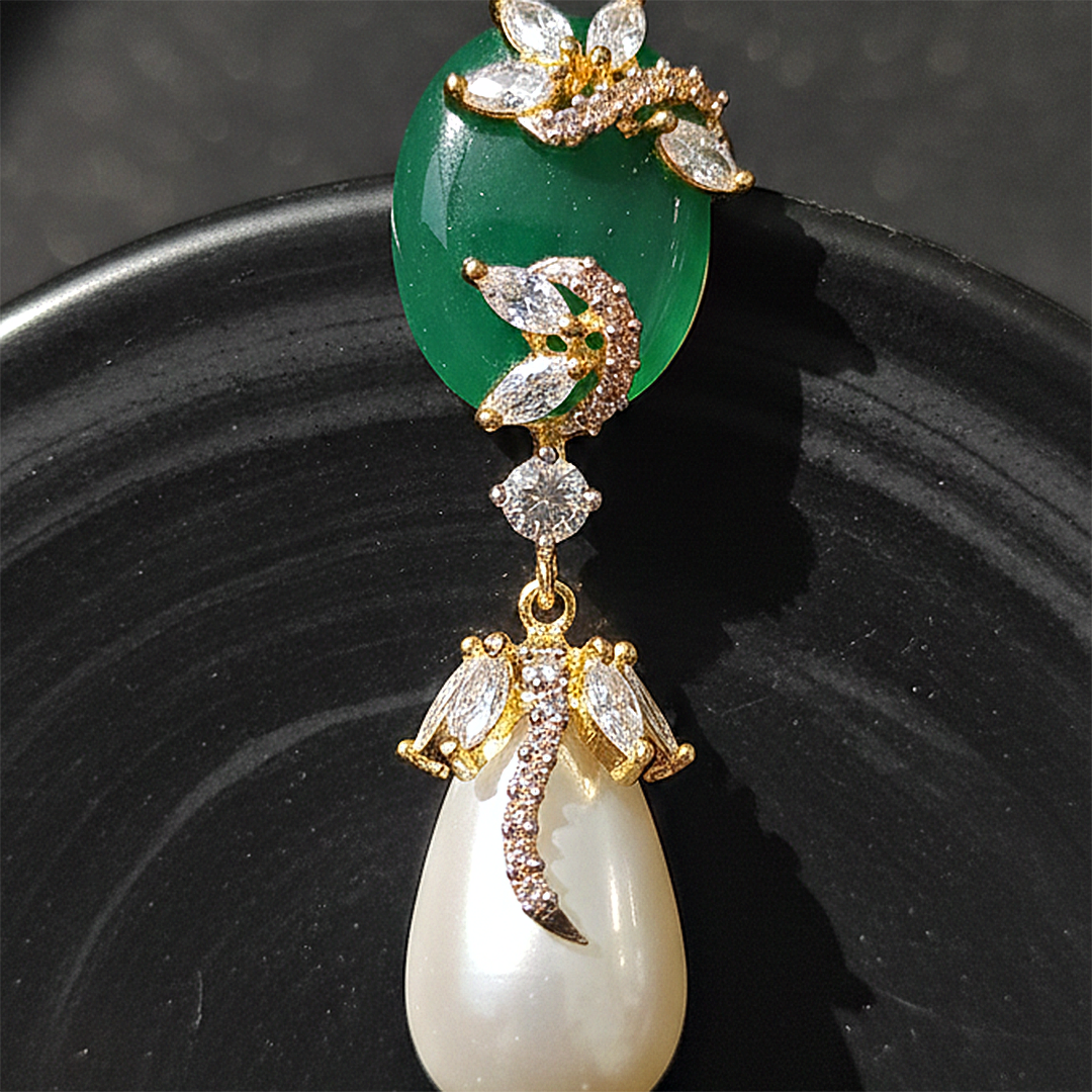 Emerald Grace Earrings