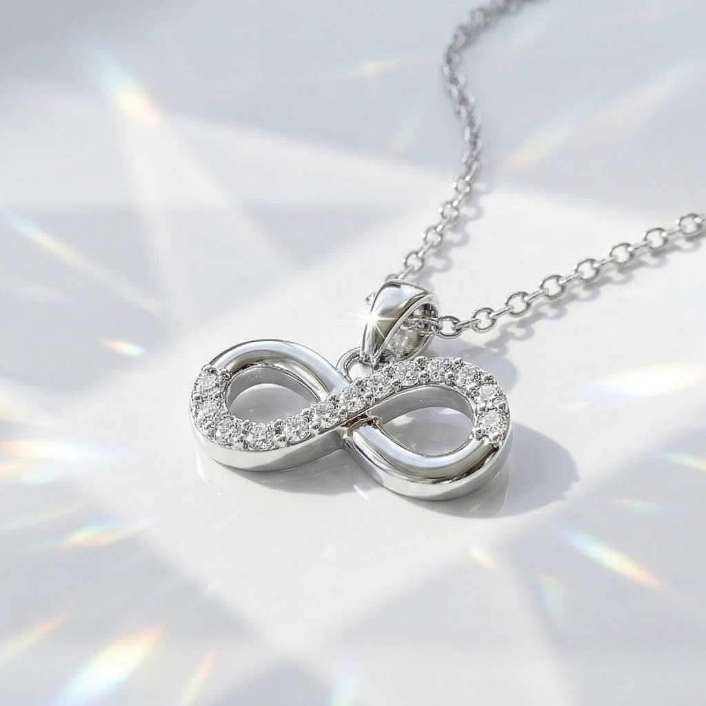 Infinite Glow Silver Pendant