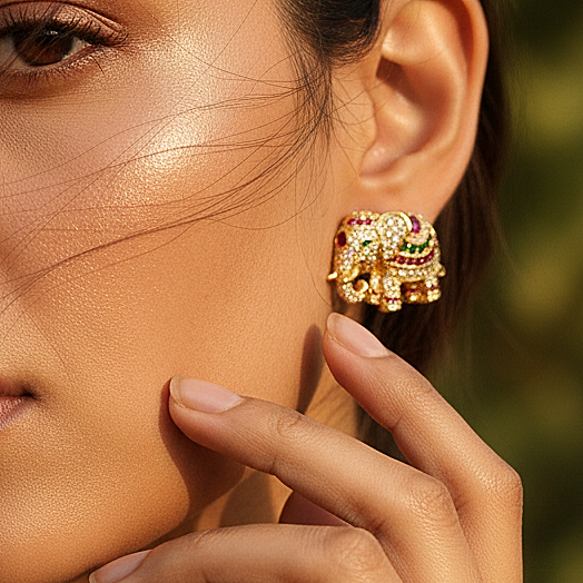 Royal Pachyderm Earrings