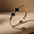 Ebony Clover Bracelet