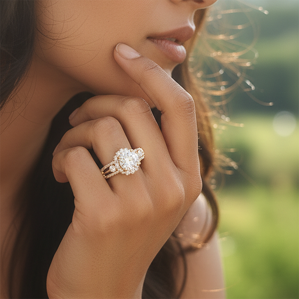 Gilded Majesty ring