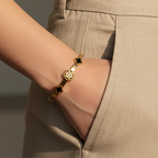 Noir Blossom Bracelet