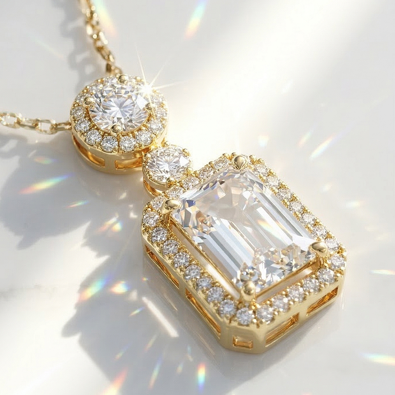 Emerald Cut Opulence