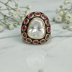 Enamel Radiance Ring