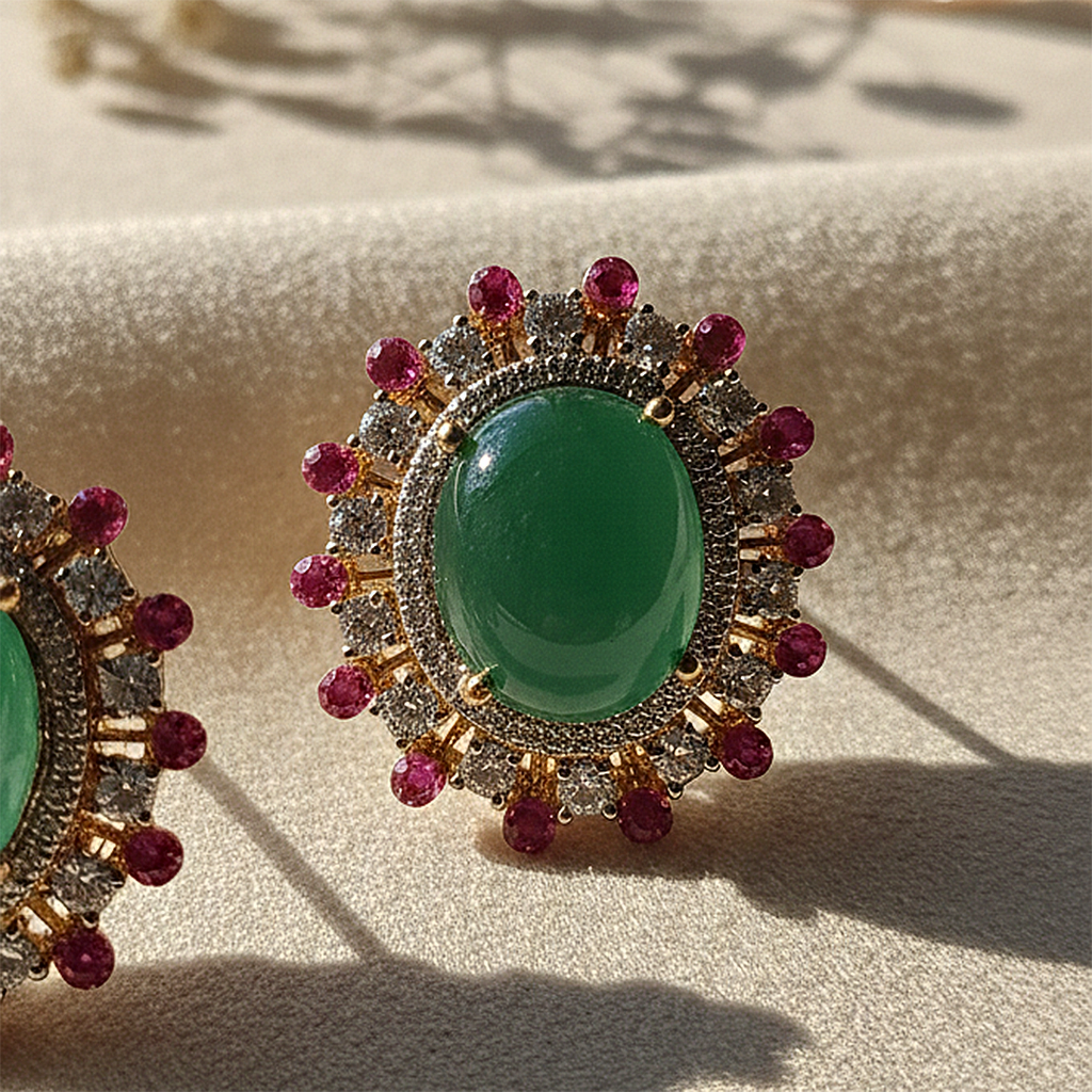 Emerald Empress Earrings