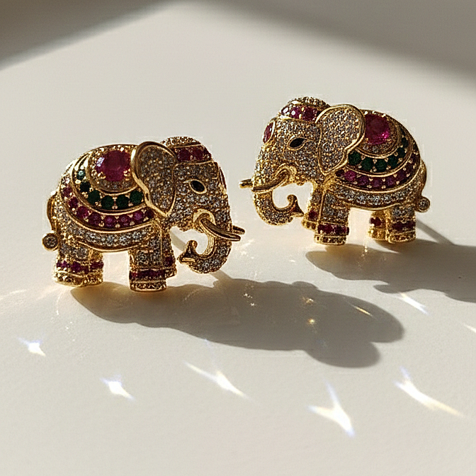 Royal Pachyderm Earrings