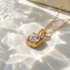 Cushion Halo Pendant