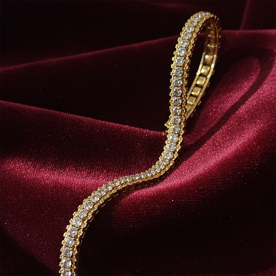 Golden Glitz Bracelet