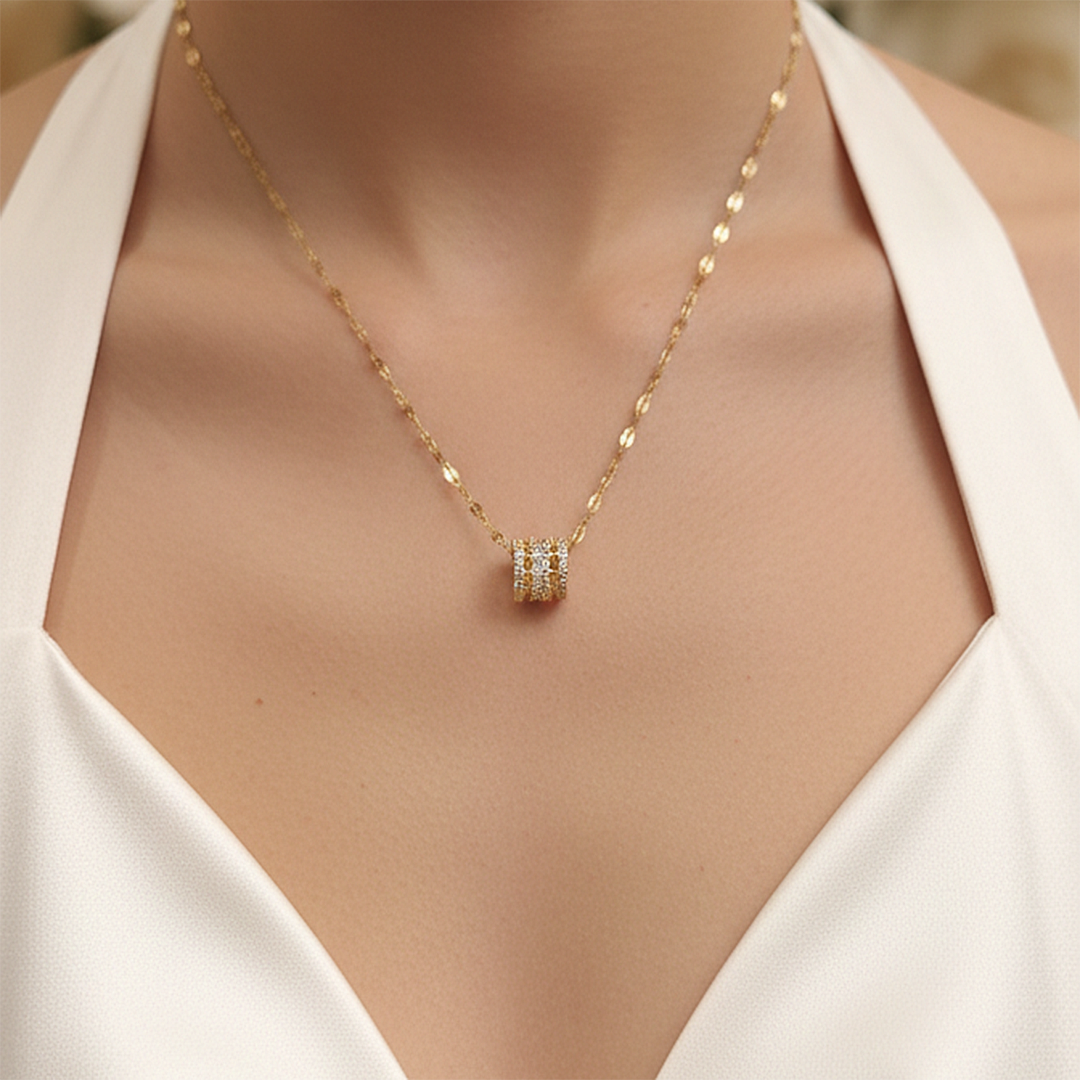 Golden Helix Pendant