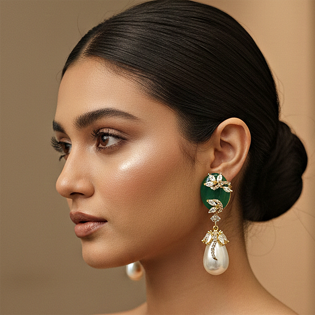 Emerald Grace Earrings
