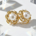 Pearl Swirl earrings