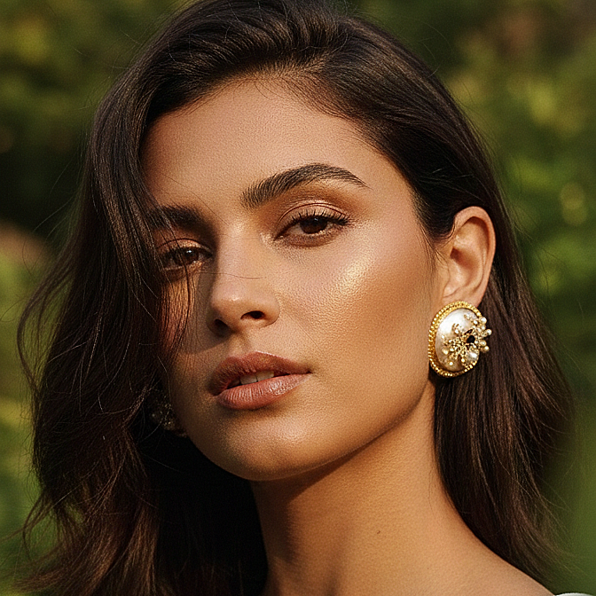 Arachne Pearl Earrings