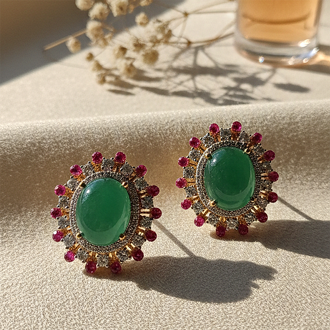 Emerald Empress Earrings