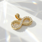 Infinite Glow Gold Pendant