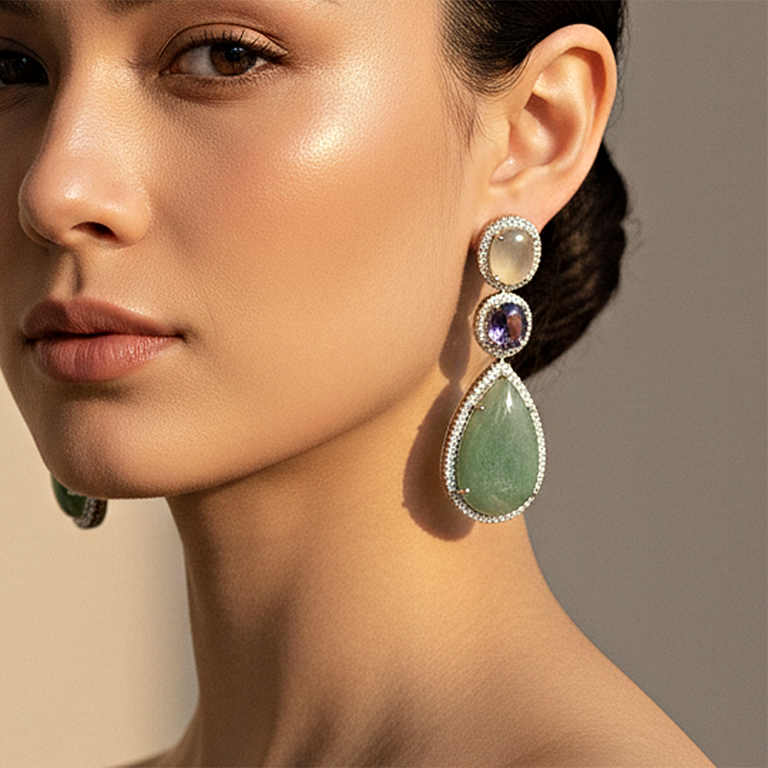 Celestial Drop Earrings