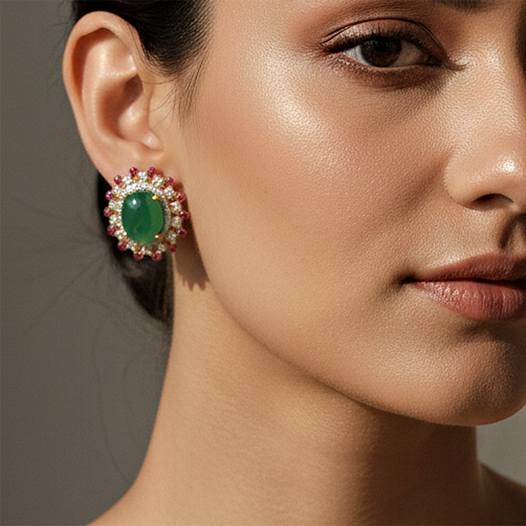 Emerald Empress Earrings