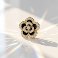 Gilded Petal Pendant