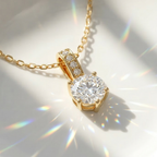 Prismatic Solitaire Pendant