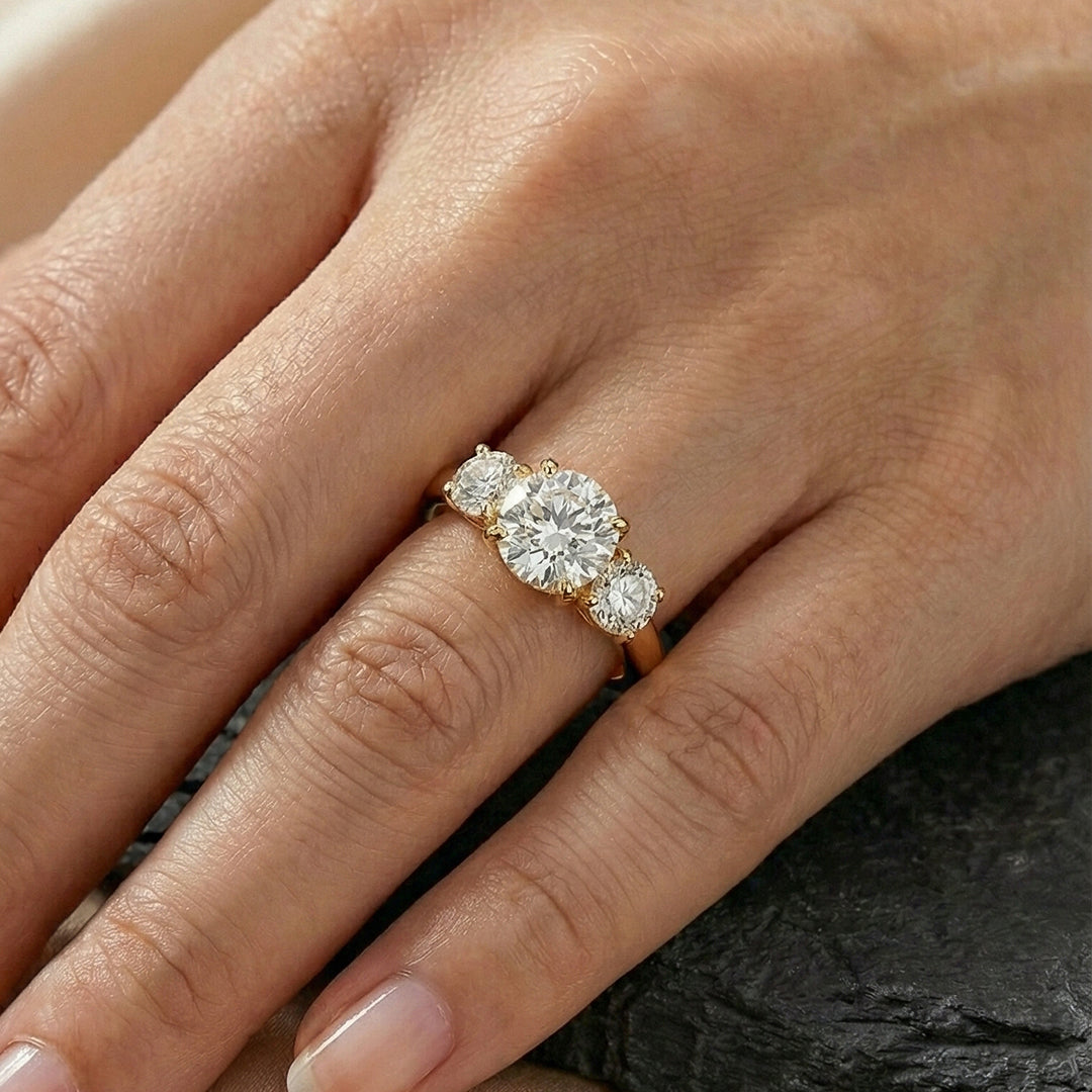 Trinity Sparkle Ring