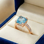 Sky Velvet Ring