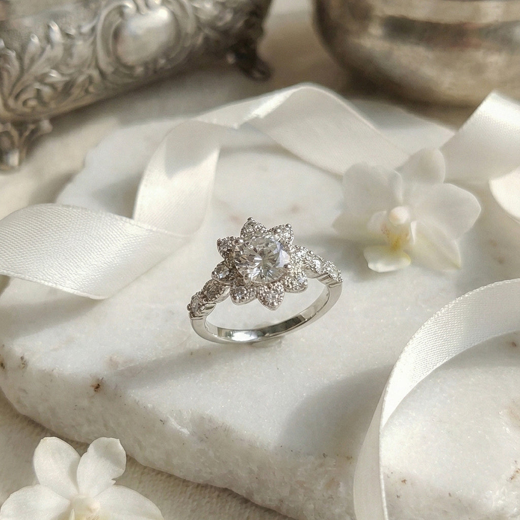 Floral Lustre Ring