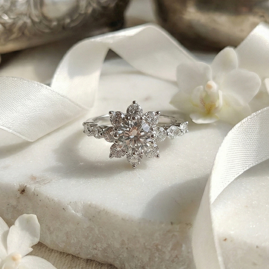 Floral Lustre Ring