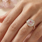 Rosé Octagon Ring