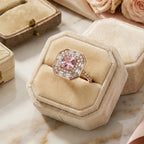 Rosé Octagon Ring
